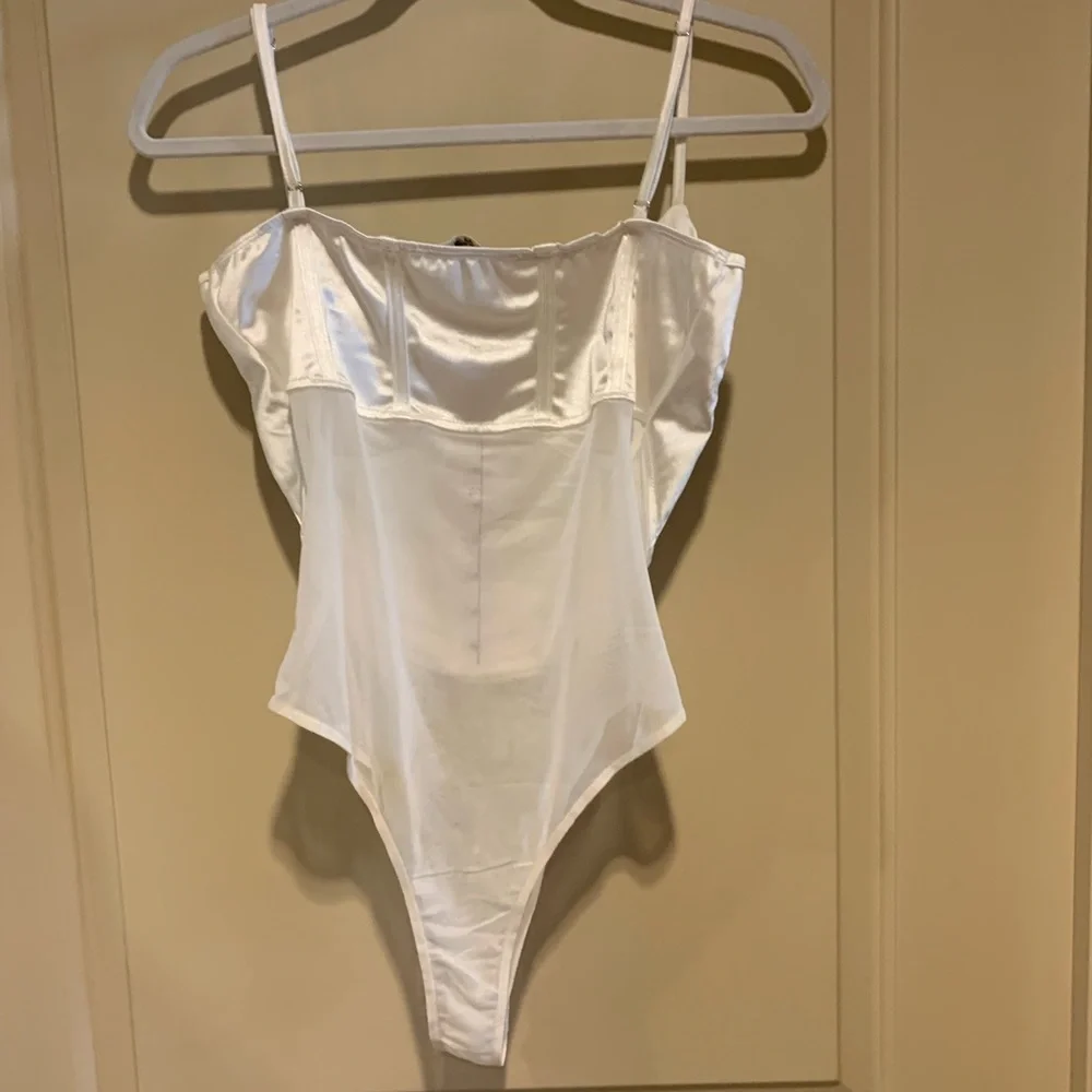 Dolls Kill satin & mesh bodysuit - Picture 7 of 16